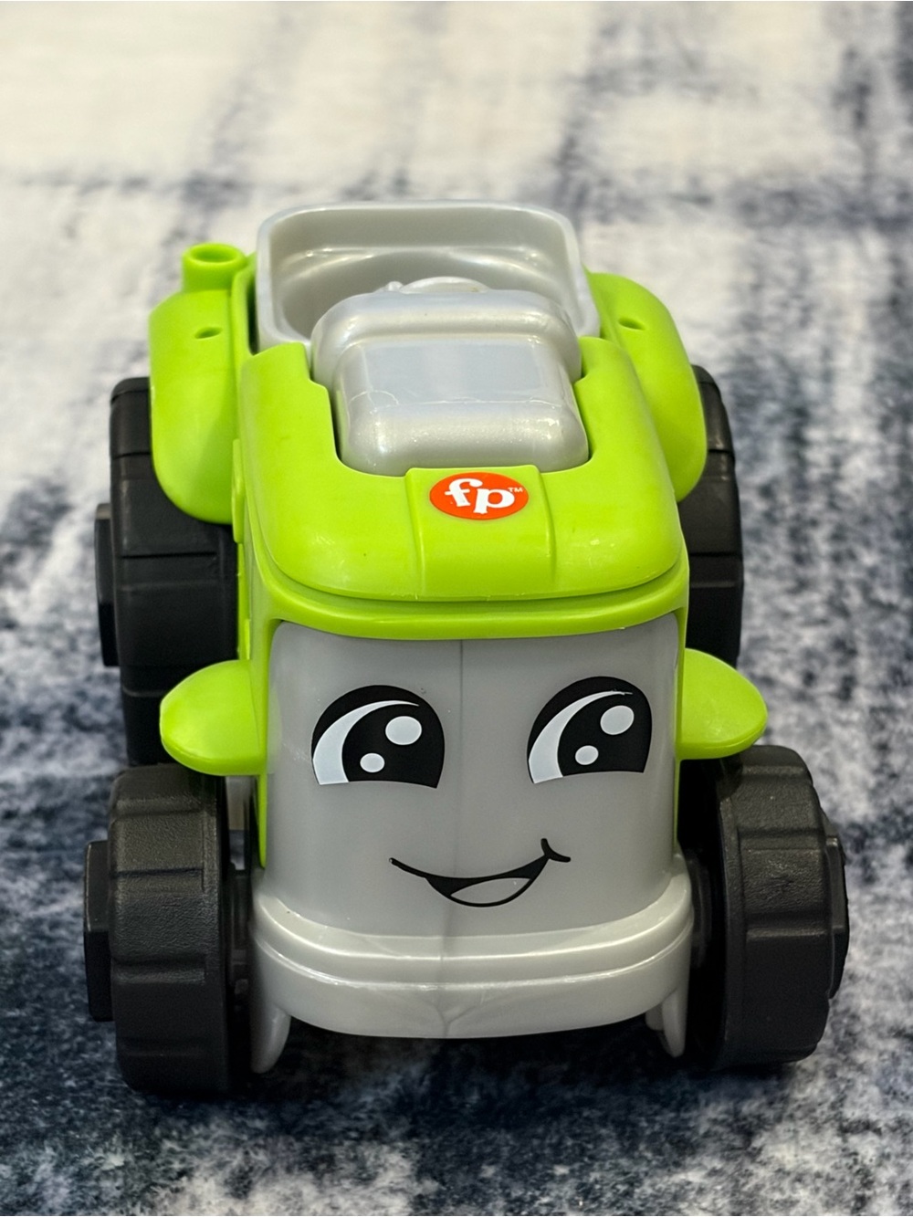 Fisher-Price Little People Green Tractor Smiling Toy 2023